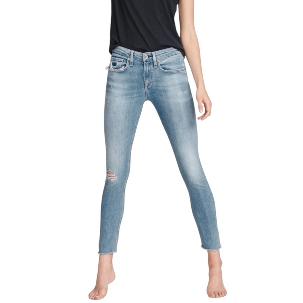 Rag & bone CATE MID-RISE ANKLE SKINNY Size 29